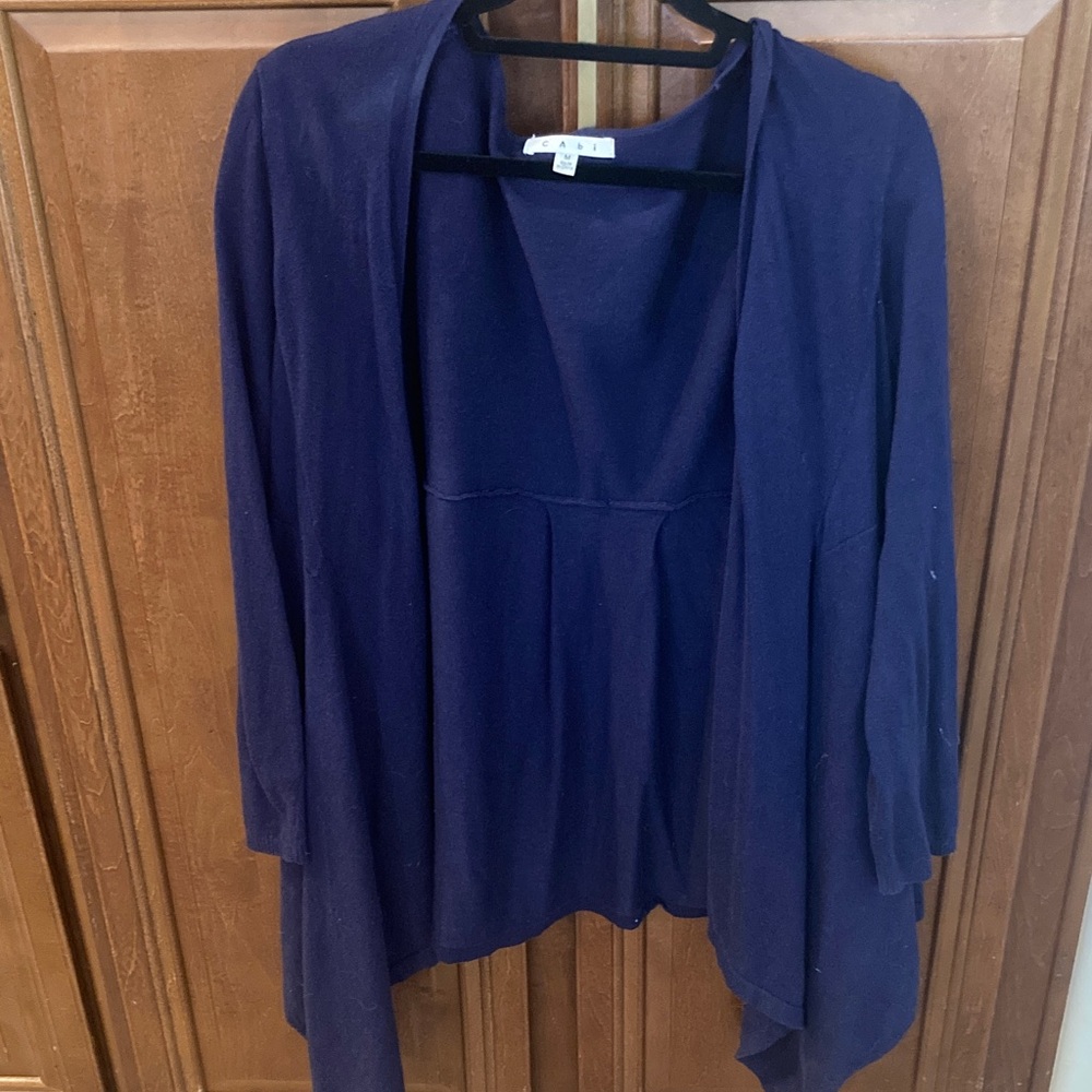 CAbi Deep Blue Women's Cardigan